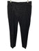 Akris Punto Size 10 Black & White Cotton Blend Polka Dots Zip Close Pants Black & White / 10