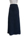 Lafayette 148 Size M Navy Blue Polyester Long Sleeve Shirred Midi Skirt Set Navy Blue / M