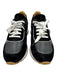 The Office of Angela Scott Shoe Size 40 Black & White Leather Upper Sneakers Black & White / 40