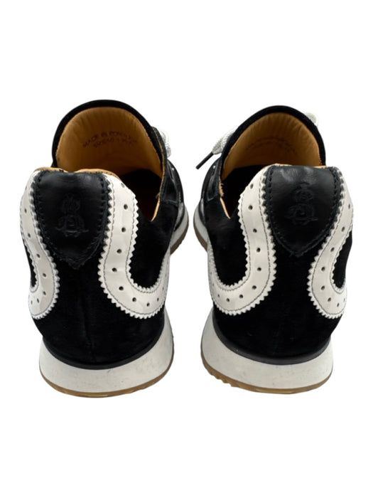 The Office of Angela Scott Shoe Size 40 Black & White Leather Upper Sneakers Black & White / 40