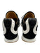 The Office of Angela Scott Shoe Size 40 Black & White Leather Upper Sneakers Black & White / 40