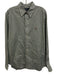 Ralph Lauren Size 16.5 Green & White Cotton Striped Button Up Long Sleeve Shirt Green & White / 16.5