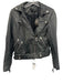 Muubaa Size 2 Black Leather Silver Hardware Moto Jacket Black / 2
