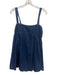 Reformation Jeans Size 6 Blue Cotton Denim babydoll Sleeveless Mini Dress Blue / 6