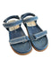 Dolce Vita Shoe Size 8.5 Blue Denim Sandal Ankle Strap Open Toe Shoes Blue / 8.5