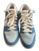 Nike Shoe Size 8.5 Blue & White Canvas Round Almond Toe Lace Up Low Top Shoes Blue & White / 8.5
