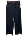 Spanx Size S Dark Wash Cotton Blend Denim Zip Fly High Rise Wide Leg Jeans Dark Wash / S