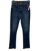 Mother Size 27 Dark Wash Cotton Denim High Rise Slim Fit Ankle Flare Jeans Dark Wash / 27