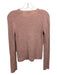 Vince Size XS Light Pink Wool & Cashmere Round Neck Ribbed Knit Sweater Light Pink / XS