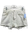 Agolde Size 27 White Cotton Button Fly Frayed Hem Shorts White / 27