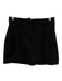 Dissh Size 4 Black Polyester High Rise Pintuck Darted Mini Skort Black / 4
