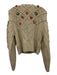 Baum und Pferdgarten Size Small Cream & Multi Wool Blend Long Sleeve Sweater Cream & Multi / Small
