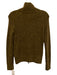 Marant Etoile Size 38 Brown & Green Baby Alpaca Blend Long Sleeve Ribbed Sweater Brown & Green / 38