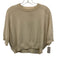 Loulou Studio Size XS Cream White Cashmere Short Sleeve Ribbed Sweater Cream White / XS