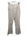 Significant Other Size 4 Cream & Tan Polyester Blend Heathered High Rise Pants Cream & Tan / 4