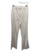 Significant Other Size 4 Cream & Tan Polyester Blend Heathered High Rise Pants Cream & Tan / 4