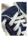 Prada Sport Shoe Size 38.5 Navy & white Suede Lace Up Low Top Sneakers Navy & white / 38.5