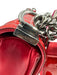 Chanel Metallic Red Patent Leather Flap Quilted Gunmetal Hardware Bag Metallic Red / Small