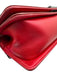 Chanel Metallic Red Patent Leather Flap Quilted Gunmetal Hardware Bag Metallic Red / Small