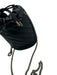Gucci Navy Blue & White Leather Marmont GG Logo Chain Strap Bucket Bag Navy Blue & White / Mini