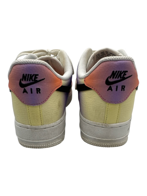 Nike Air Shoe Size 8 Purple, Orange, Green Leather Upper Lace Up Sneakers Purple, Orange, Green / 8