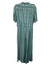 Poupette St. Barth Size Medium Blue, Green, White Short Sleeve Wide Leg Jumpsuit Blue, Green, White / Medium