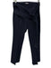 Cinq a Sept Size 8 Dark Wash Cotton Denim High Rise Contrast Stitch Belted Pants Dark Wash / 8