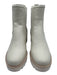 Dolce Vita Shoe Size 8.5 Beige Leather Rubber Outsole Bootie Ankle Boot Shoes Beige / 8.5