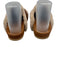 Chloe Shoe Size 37 Beige Plush Tan Leather Buckle Mules Shoes Beige / 37