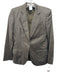 Chloe Size 38 Green Cotton 1 Button Pockets Blazer Jacket Green / 38