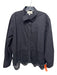 Cleobella Size M Black Organic Cotton Long Sleeve Eyelet Hem Scallop Detail Top Black / M