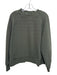 Varley Size Medium Olive Green Cotton Blend Long Sleeve Ribbed Side Zip Sweater Olive Green / Medium