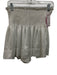Koch Size M White Polyester Smocked High Waist Shorts White / M