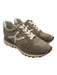 Veronica Beard Shoe Size 11 Beige Leather Upper Canvas Color Block Sneakers Beige / 11