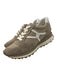 Veronica Beard Shoe Size 11 Beige Leather Upper Canvas Color Block Sneakers Beige / 11
