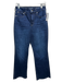 J. Crew Size 27 Dark Wash Cotton Blend Mid Rise Zip & Button Kick Flare Jeans Dark Wash / 27
