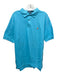 Polo Size L Light blue Cotton Solid Polo Men's Short Sleeve Light blue / L