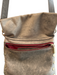 Hammitt Taupe Leather Crossbody Pebble Brushed Gold Outer Pocket Bag Taupe / Small