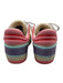 Gucci Shoe Size 37 Pink, Blue, Yellow Leather Upper Lace Up Perforated Sneakers Pink, Blue, Yellow / 37