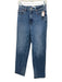 Pistola Size 25 Medium Wash Cotton Denim High Rise Zip Fly Straight Leg Jeans Medium Wash / 25