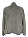 Patagonia Size M Gray & Blue Polyester Long Sleeve Fleece 1/4 Button Jacket Gray & Blue / M