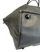 Valentino Garavani Black Denim Shoulder Bag Magnetic Close Rose Applique Bag Black