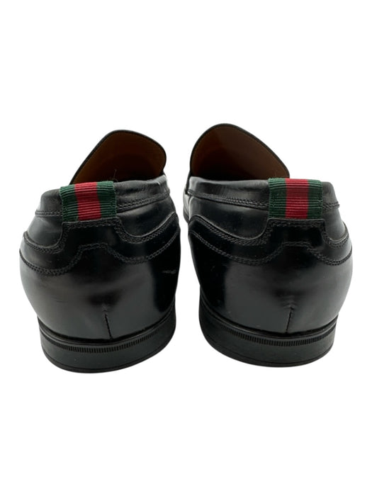 Gucci Shoe Size 6 Black Leather Solid Dress Men's Shoes Black / 6