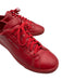 Saint Laurent Shoe Size 42 Red Leather Solid Sneaker Men's Shoes Red / 42