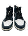 Jordan Shoe Size 9.5 Blue & White Leather Solid Sneaker Midtop Men's Shoes Blue & White / 9.5