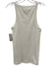 Tibi Size M White Cotton Sleeveless Tank Rib Knit Scoop Neck Top White / M