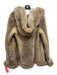 Alpine Cashmere Size M Tan Brown Suede & Shearling Hood Shimmer Detail Coat Tan Brown / M