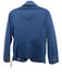 Derek Lam 10 Crosby Size 6 Teal Blue Cotton Marble Buttons Flap Pockets Jacket Teal Blue / 6