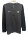 Nike NWT Size M Gray Cotton Blend Solid Quarter Zip Men's Long Sleeve Shirt Gray / M