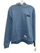 house of highlights Size S Light blue Cotton Blend Solid Hoodie Men's Jacket Light blue / S